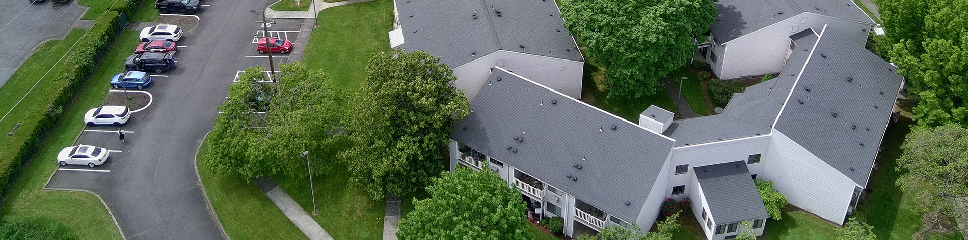 Solvang Senior Living Building Aerial View
