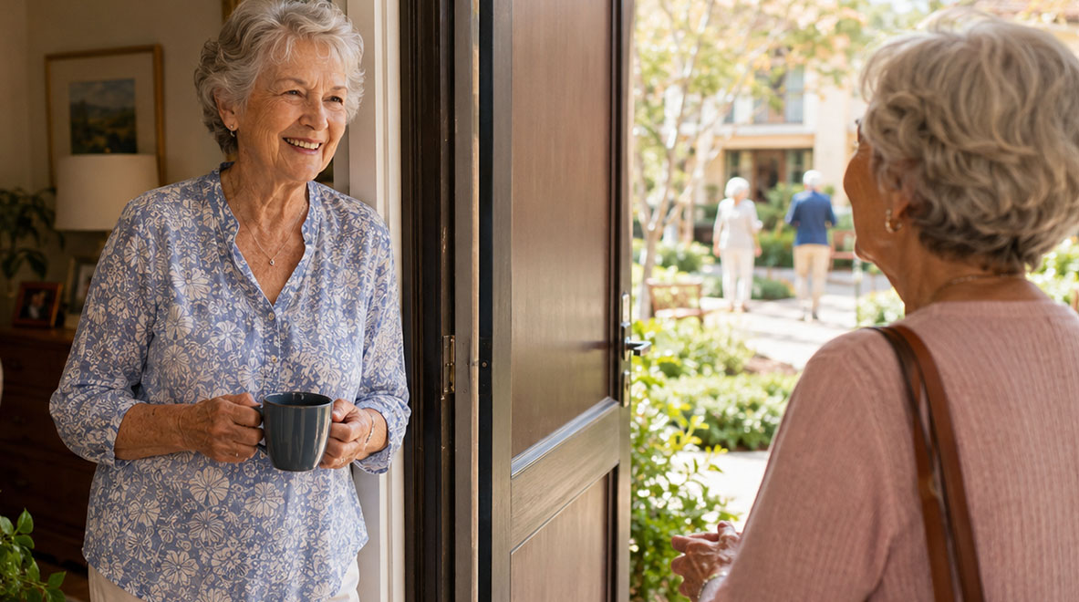Independent Living Elderly Woman